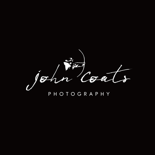 Script font design with the title 'John Coats Photography'