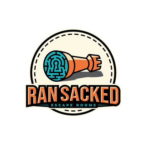 Room design with the title 'Logo for RanSacked'
