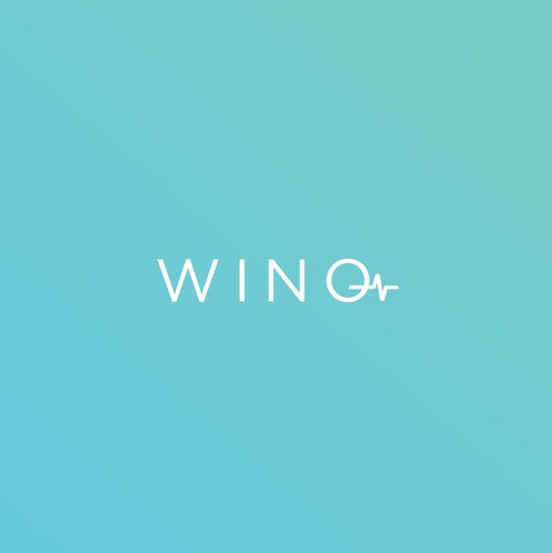 Aqua brand with the title 'Medical tech start-up WINQ'