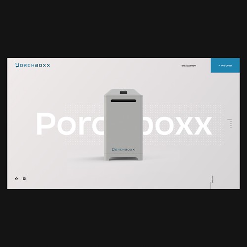 Parallax design with the title 'Landing Page Needed For a Revolutionary Product That Directly Deals With COVID'