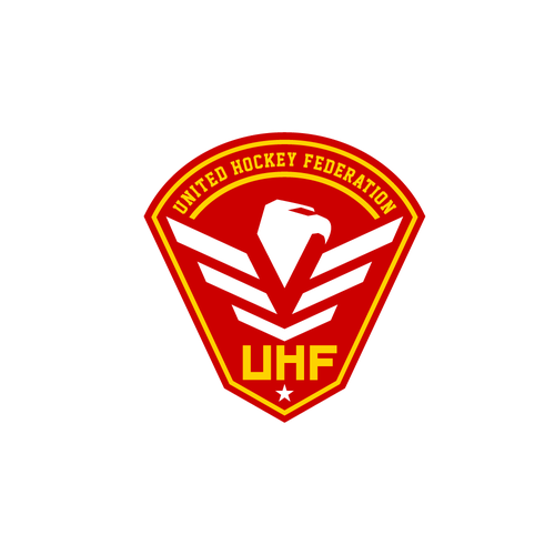 Wing logo with the title 'United Hockey Federation logo'