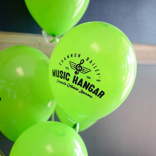 Music brand with the title 'Music Hangar'