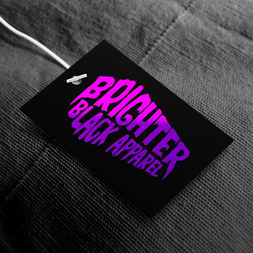 Horror logo with the title 'The logo for a brand new clothing'