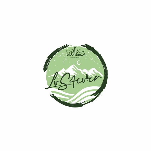 Couple logo with the title 'artistic logo for birthday'