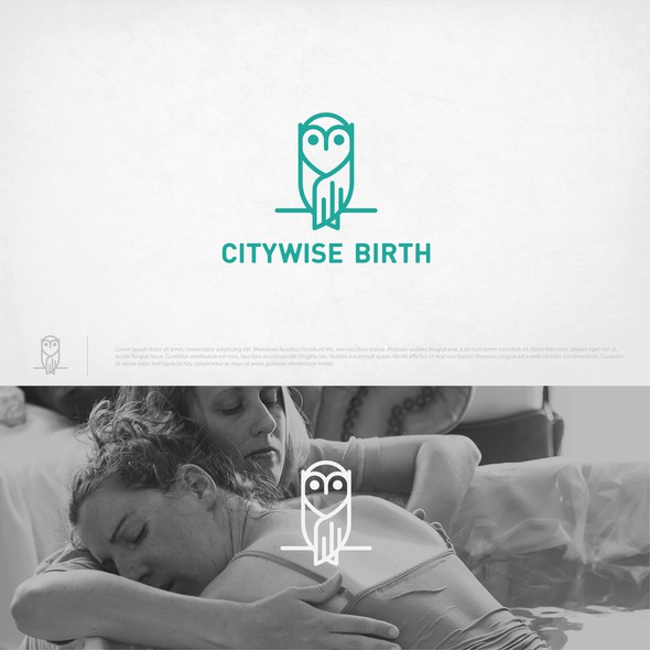 杜拉标志，标题为“Citywise Birth的标志概念”