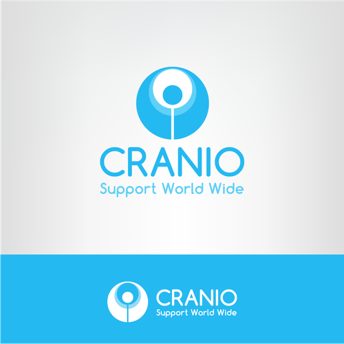 Touch design with the title 'Cranio Support World Wide logo'