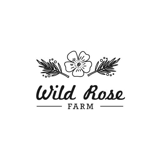 Rose brand with the title 'Beautiful Logo for Dressage Horses'