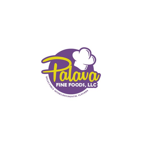 Flavor design with the title 'Logo Palava Fine Foods'