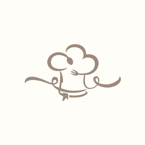 Cook design with the title 'Cook Book logo concept'