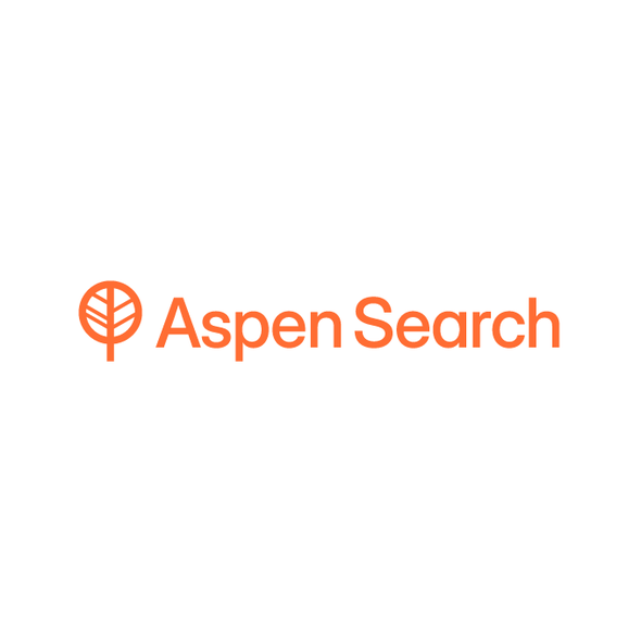 Fall logo with the title 'Aspen Search Logo'