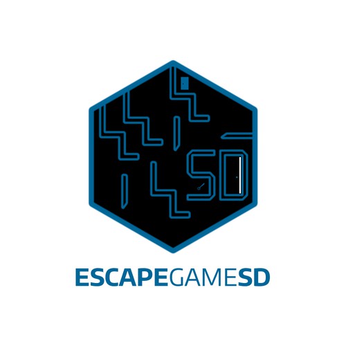 San Diego logo with the title 'Entry for an escape game company'