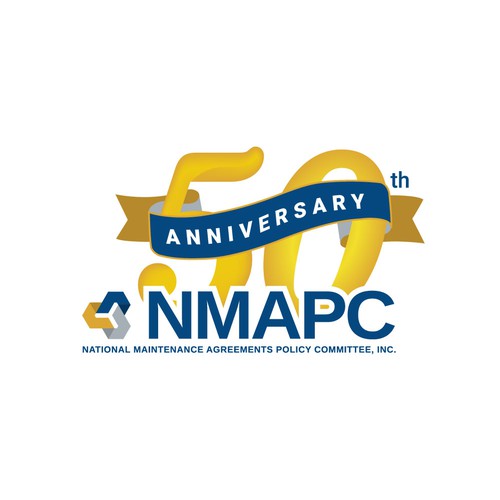 3 years logo with the title 'Design Concept Anniversary'