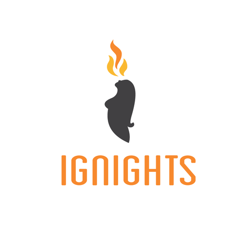 Flaming logo with the title 'IGNIGHTS'