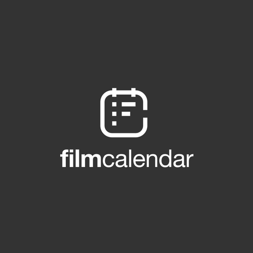 Movie logo with the title 'Film Calendar'