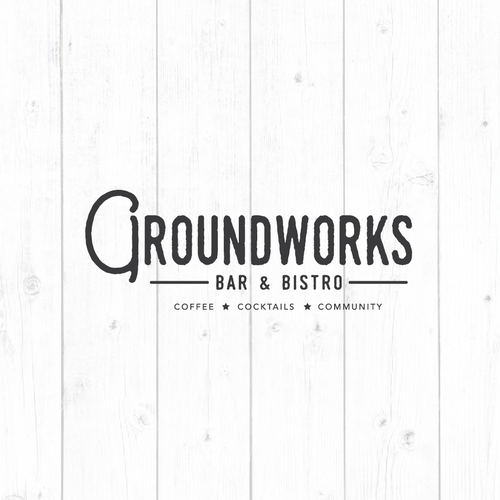 Bistro logo with the title 'Industrial logo for Bar & Bistro'