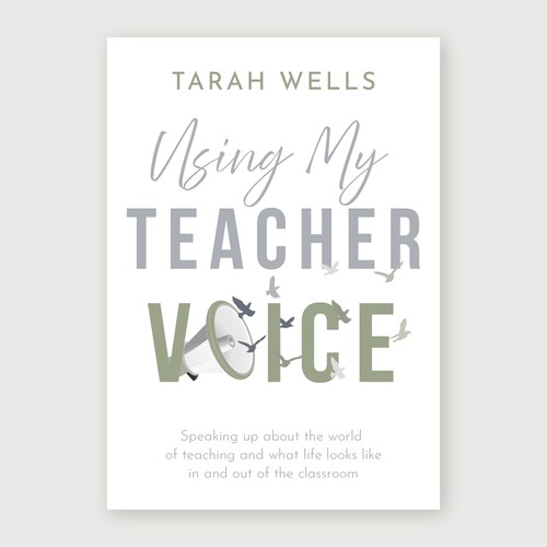 School book cover with the title 'Clever Book Cover Design '