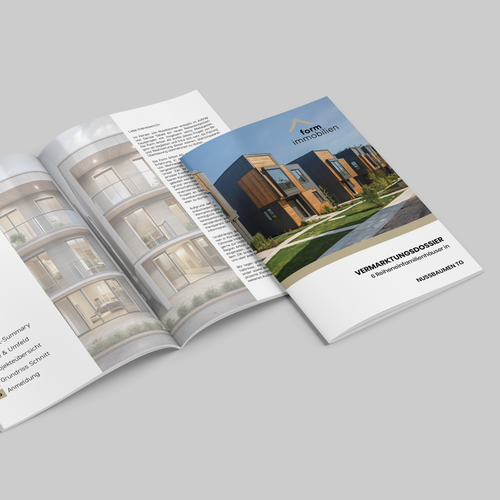 Design with the title 'DESIGN Brochure'