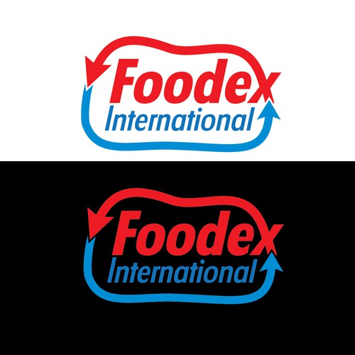 International brand with the title 'Concept for food delivery'