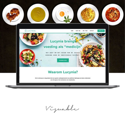 Healthy food design with the title 'Nutrition Consultancy'