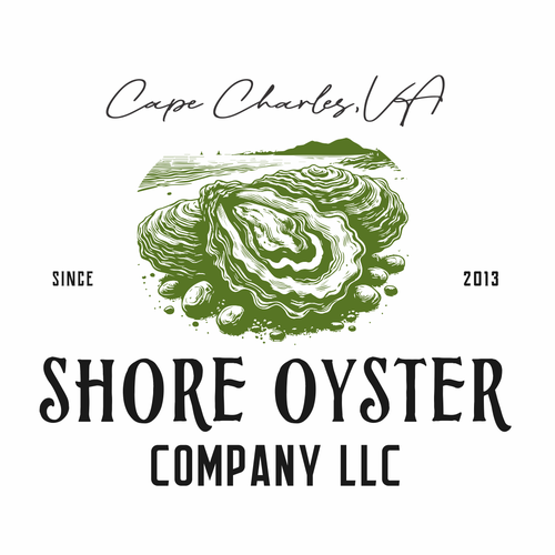Agriculture t-shirt with the title 'Illustration logo concept for Shore Oyster'