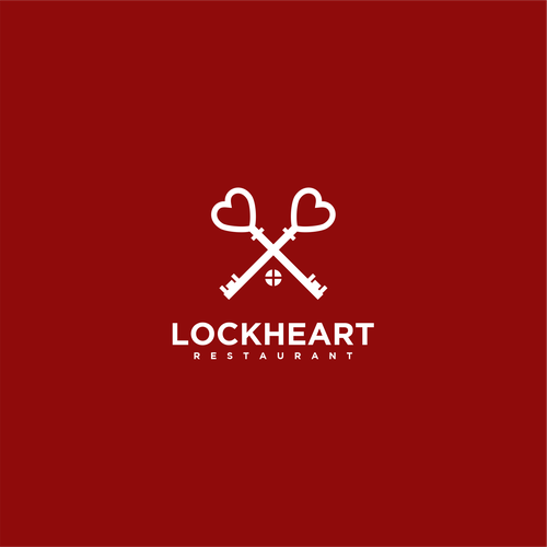 Lock logo with the title 'LOCKHEART Restaurant'