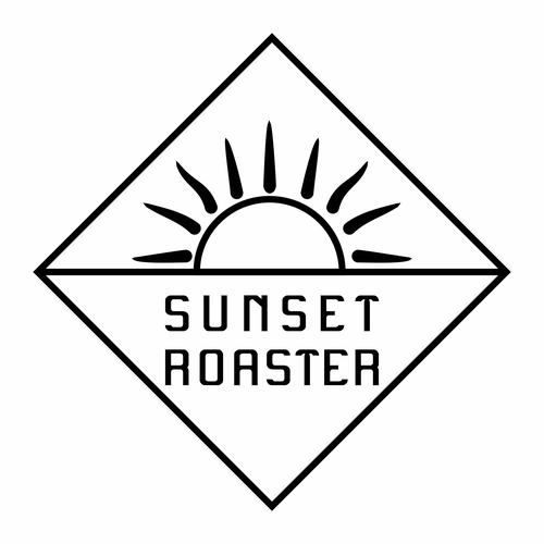 Roaster logo with the title 'LOGO DESIGN'