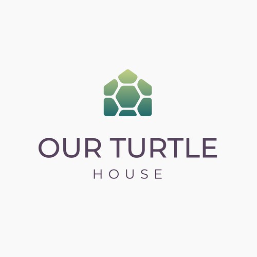 Turtle logo with the title 'Our Turtle House'