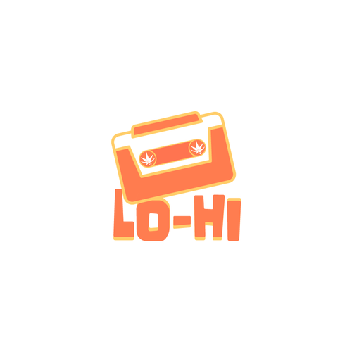 70s logo with the title 'LO-HI logo design contest for THC/CBD vape product'