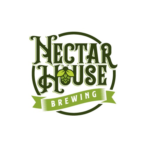 Nectar logo with the title 'Logo for Brewing Company'