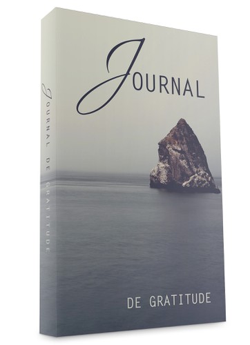 Journal design with the title 'Journal de Gratitude'