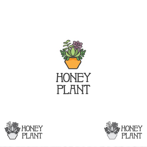Honey logo with the title 'Honey Plant'
