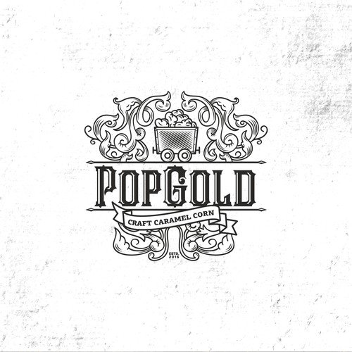 Old-school brand with the title 'PopGold'