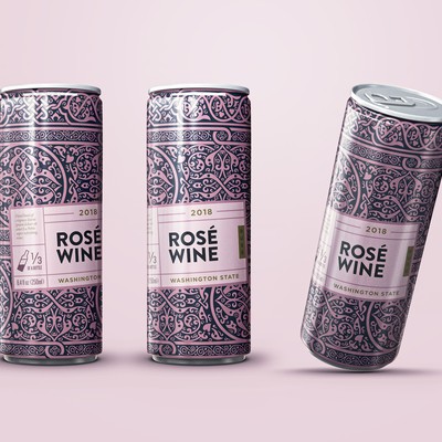 Rose In a can design
