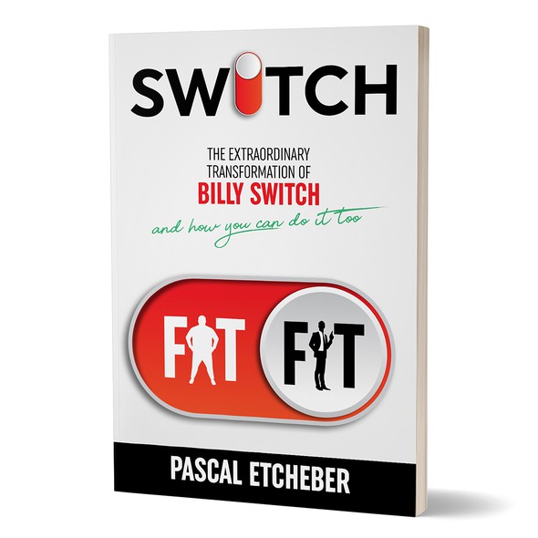 Weight-loss book cover with the title 'Book cover'