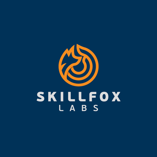 Fox brand with the title 'SkillFox Labs Logo'