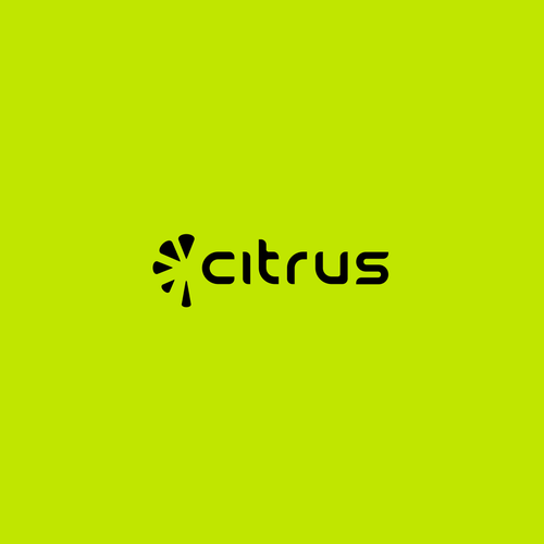 Lemon logo with the title 'Citrus Logo'