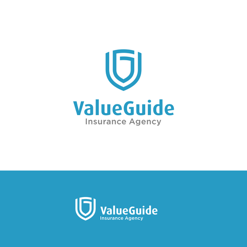 Subtle logo with the title 'Value Guide Insurance Agency'