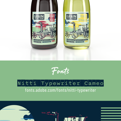 Custom design for private wine