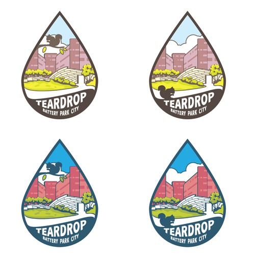 Badge artwork with the title 'park badge'