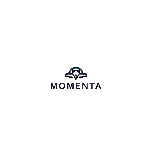 Tracker design with the title 'Momenta Logo Design'