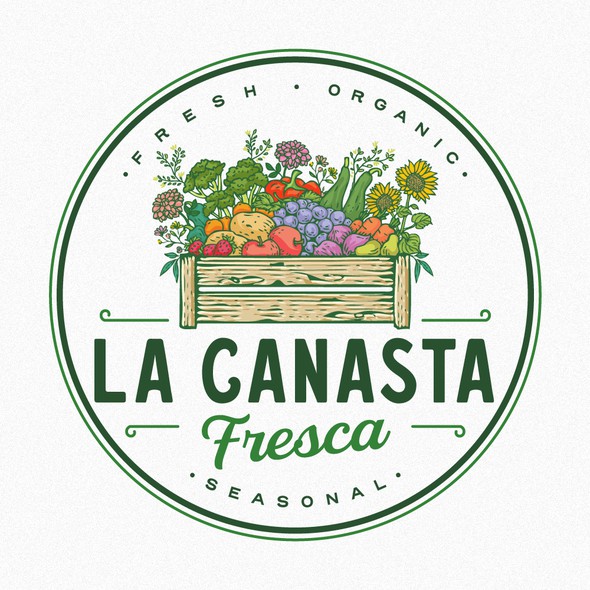 Fresh logo with the title 'La Canasta Fresca'