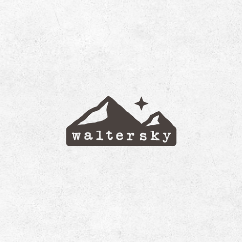 Clothing logo with the title 'Walter Sky'