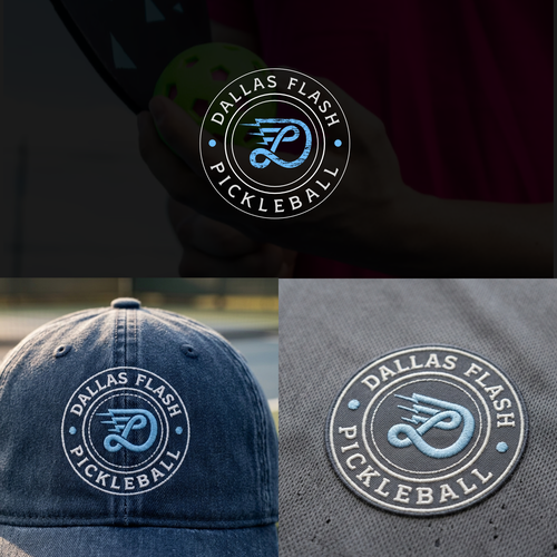 3D sports logo with the title 'Vintage logo'