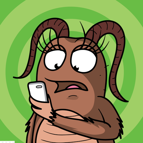 Pen design with the title 'NFT mascot '