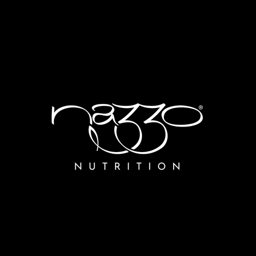 Bespoke logo with the title 'Nazzo Nutrition '
