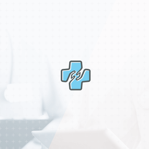 Help logo with the title 'Minimalist healthcare logo'