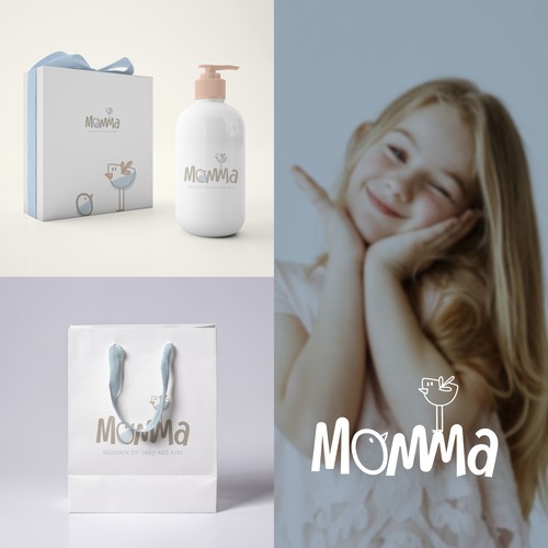 Skincare brand with the title 'Skincare for kids'