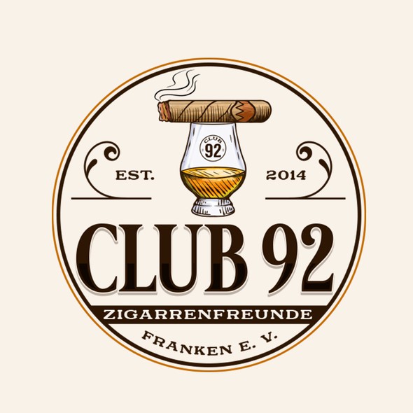 Cultural club logo with the title 'Club92'