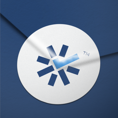 Check mark logo with the title 'Check Mark Logo'