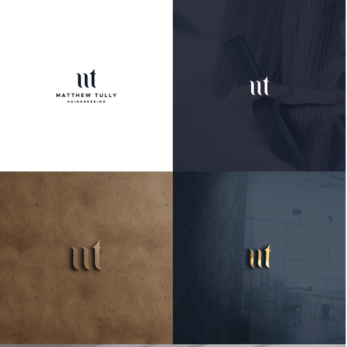 Hair salon logo with the title 'Fantastic and simple logo for luxury Hairdresser '